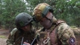 Боевое слаживание военнослужащих Вооруженных сил Республики Беларусь и бойцов ЧВК "Вагнер" на полигоне "Брестский"