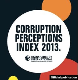 Доклад Transparency International о коррупции в мире в 2013 году