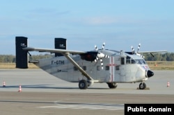 Самолет Short SC-7 Skyvan 3. Самолеты этого типа чаще всего использовались при "полетах смерти"