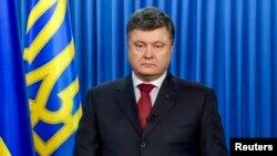 На снимке: президент Украины Пётр Порошенко 