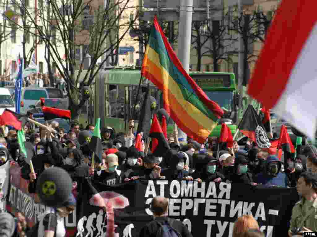 Belarus - Chernobyl march, Minsk, 26Apr2008