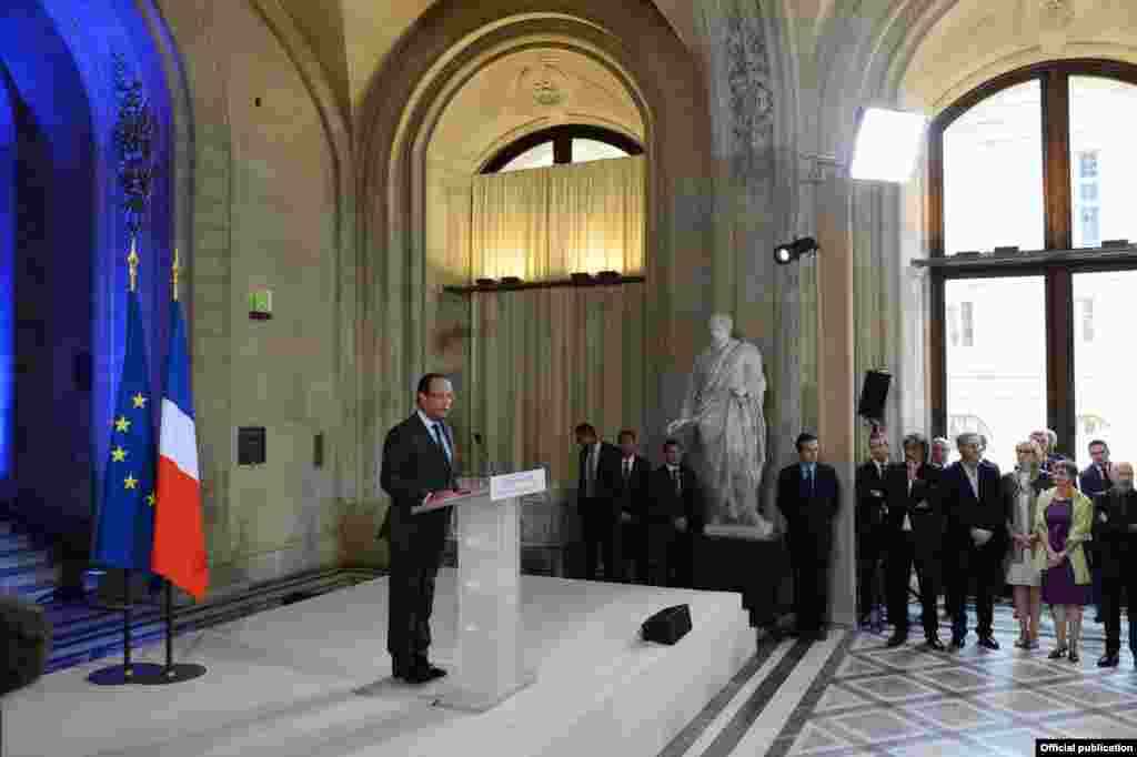 Fransa prezidenti&nbsp;Fran&ccedil;ois Hollande