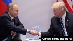 Владимир Путин и Дональд Трамп