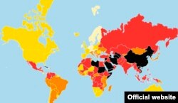 Индекс свободы прессы от "Репортеров без границ"