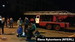 Пожарные машины приехали с большим опозданием, когда люди уже погибли