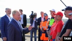 Владимир Путин в Крыму, 27 августа 2020