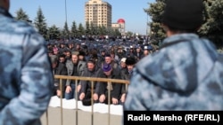 Митинг в Магасе, март 2019 г. 