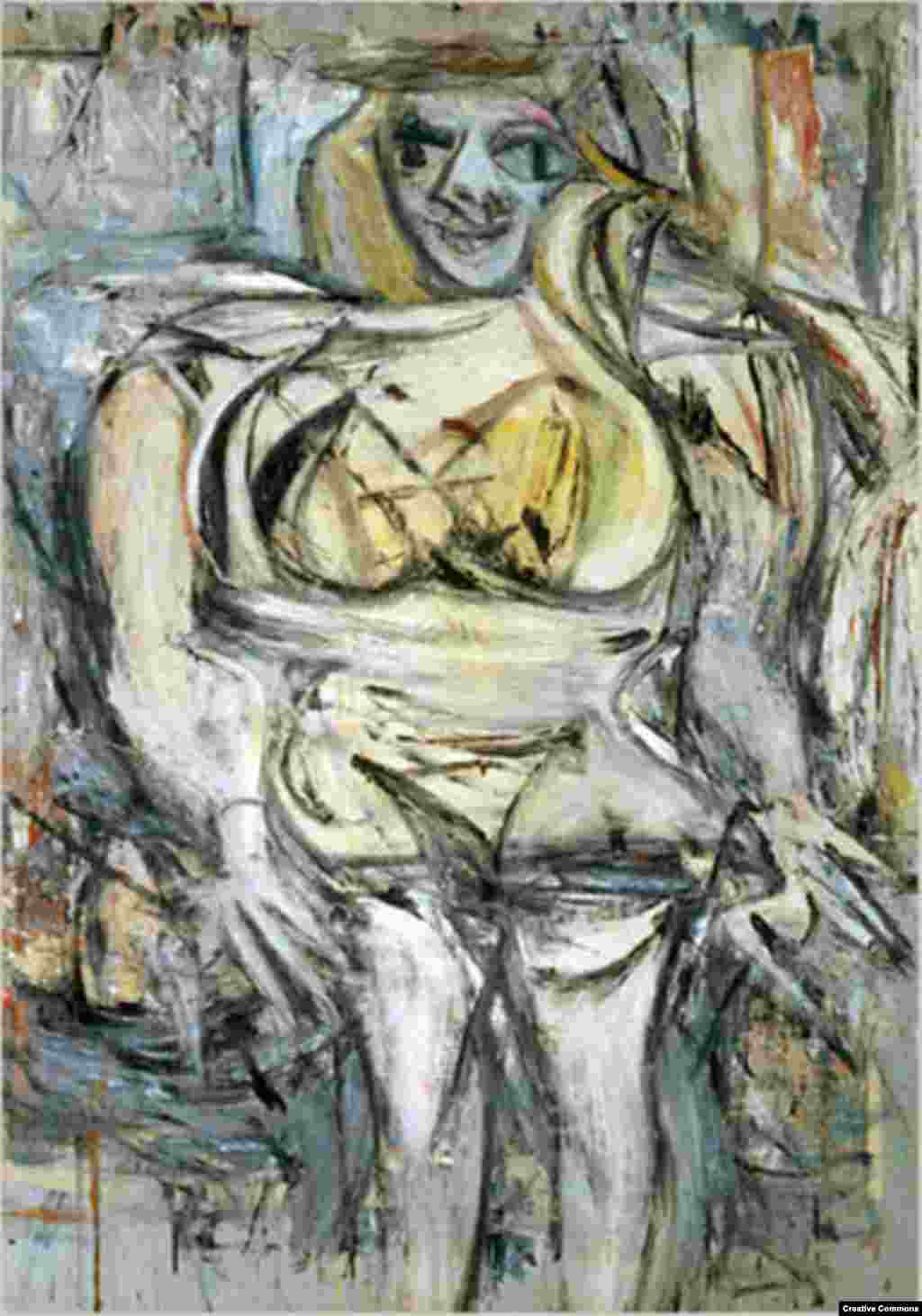 Willem de Kooning-in &quot;III Qadın&quot; adlandırdığı bu əsər 1963-c&uuml; ildə &ccedil;əkilib və 2006-cı ildə 137 milyon dollara satılıb. 